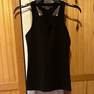 34. Beyond Yoga Classic Black Tank Top